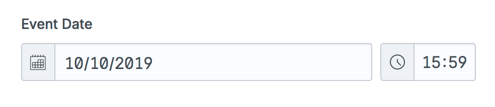 Date fieldtype with time enabled