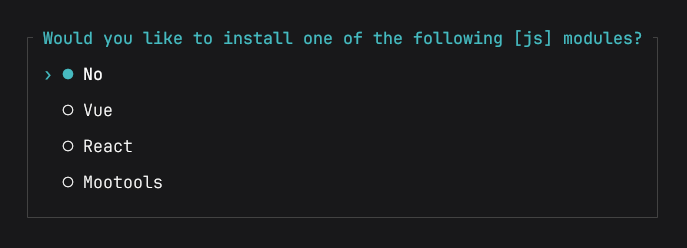 Starter Kit select module